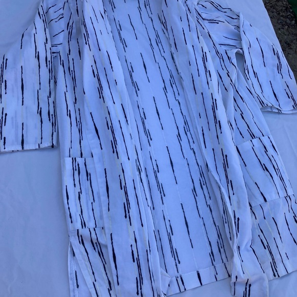 Vintage 90s womens large overcoat by Cest George made in USA - Picture 8 of 10